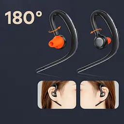 Bluetooth гарнітура Remax RB-T39 black - мініатюра 3