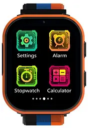 Смарт-годинник Gelius GP-PK008 (Rainbow) з GPS/4G Black - мініатюра 2