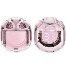 Навушники TWS Acefast T8 lotus pink - мініатюра 3