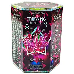 Дитячий набір для дослідів GROWING CRYSTAL Danko Toys GRK-01 укр Sapphire