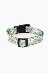 Нашийник ТМ HIDOG Flowers mint green, розмір L (ширина 25мм (35-45см)) (2100102298010A)(SN) shop (2100102298010) - мініатюра 2