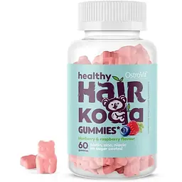 Амінокислота Healthy Hair Koala, 60 желейок OstroVit vit0003952 - мініатюра 2