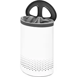 Бак для білизни Brabantia Laundry Bin білий 55 л (304903) - мініатюра 3