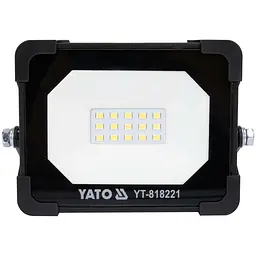 Прожектор Yato SMD LED 10 Вт 230 В 950 Лм 15 діодів 115x98x32 мм чорний (YT-818221) - мініатюра 2