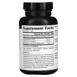 Дііндолілметан Source Naturals DIM (Diindolylmethane) 100 mg, 120 таблеток для підтримки гормонального балансу - мініатюра 2