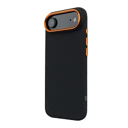 Чохол ArmorStandart LikeCarbon2 SE MagCase для Apple iPhone 17 Air Kevlar Black Orange - мініатюра 5