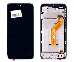 Дисплей Tecno Pop 5 (BD2P/BD2PD) чорний + рамка