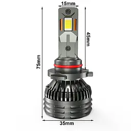 Комплект світлодіодних ламп Sho-Me F8 9006 70W - мініатюра 4