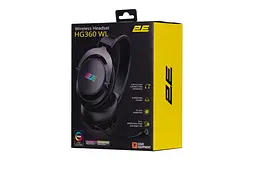 Навушники ігрові 2E Gaming HG360 RGB WL 7.1 Black з мікрофоном - мініатюра 9