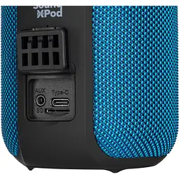 Портативна акустика 2E SoundXPod TWS MP3 Wireless Waterproof Blue (2E-BSSXPWBL) - мініатюра 6