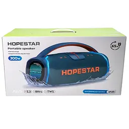 Bluetooth колонка Hopestar A65 300W Blue - мініатюра 7