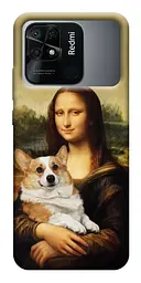 TPU чехол Demsky Mona corgi для Xiaomi Redmi 10C