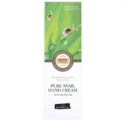 Крем для рук Skinpastel Premium Pure Snail, зволожувальний, 100 мл - мініатюра 3