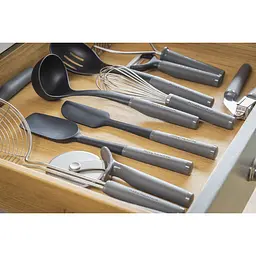 Лопатка силіконова KitchenAid Coreline сіра (KAS030OHCGG) - мініатюра 12