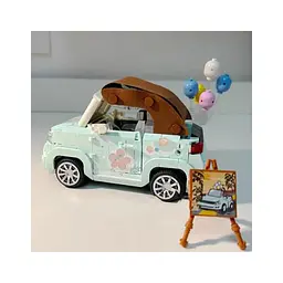 Конструктор LOZ mini Міні-кабріолет (1132) - мініатюра 7