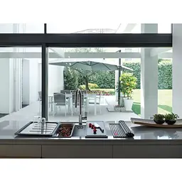 Кухонна мийка Franke Maris MRX 210-40 TL/127.0598.748/нержав.сталь полірована/510х430х180/врівень зі стільницею SlimTop - мініатюра 5