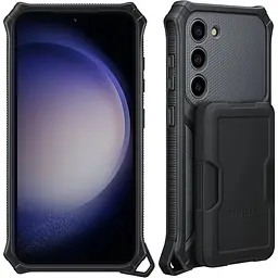 Оригінальний протиударний чохол Samsung для Galaxy S23 Plus (6.6") Rugged Gadget Case EF-RS916CBEGRU Titan - мініатюра 2