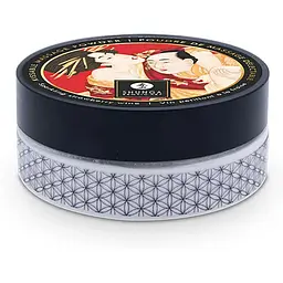 Подарунковий набір для масажу Shunga Kissable Massage Powder Sparkling Strawberry Wine, 2 шт - мініатюра 2