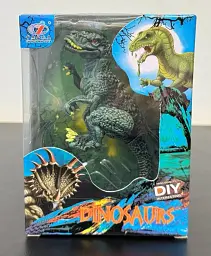 Фигурка Тираннозавр зеленый Dino Toys, твердая - миниатюра 4