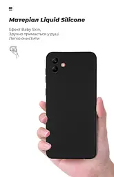 Чехол ArmorStandart ICON для Samsung A04 (A045) Camera cover Black (ARM63906) - мініатюра 7