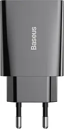 Зарядний пристрій Baseus Speed Mini Quick Charger 1C 20W EU black (CCFS-SN01) - мініатюра 2
