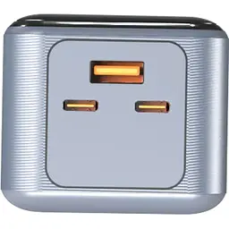Зовнішній акумулятор Wiwu Wi-P010 Large Capacity Tank Series 27000mAh 145W Grey [133062] - мініатюра 5