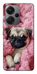 TPU чохол Demsky Мопс у ніжностях для Xiaomi Redmi Note 13 Pro+