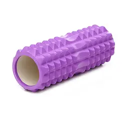 Масажний ролик Cornix EVA 33 x 14 см (валик, ролер) XR-0328 Violet - мініатюра 4