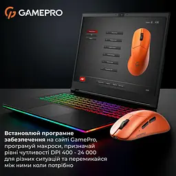 Миша GamePro Genesis Avenger Orange (GM096O) - мініатюра 10