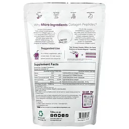 Колаген Multi Collagen Peptides 454 g Micro Ingredients vit0005677 - мініатюра 2