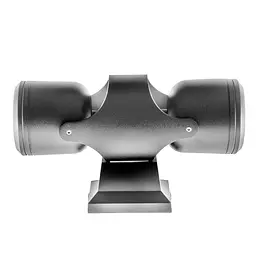 Підсвітка Brille фасадна настінна накладна IP44 AL-112/2 GU10 BK - мініатюра 6