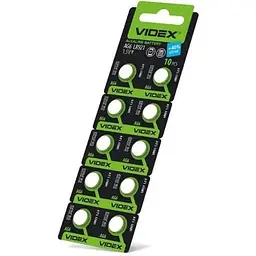 Батарейки AG6/LR921, Videx Excellent!, 10 шт, Blister
