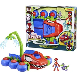 Уцінка. Набір іграшковий Hasbro Marvel Spider-Man and His Amazing Friends Транспорт Діно (F9480) - мініатюра 4