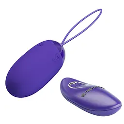 Віброяйце Pretty Love Berger-Youth Wireless Egg Blue - мініатюра 5