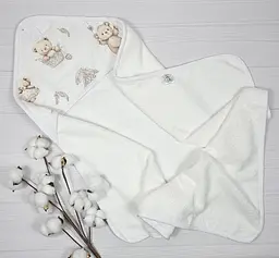Набір для новонародженого a.l.babybox Ведмедикова казка плед/рушник/пелюшки і гризунець (34032284) - мініатюра 2
