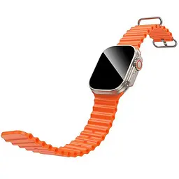 Смарт-годинник Hoco Y42 Ultra Smart sports watch (call version) Titanium gold - мініатюра 3
