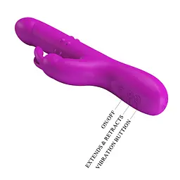 Вібратор - Pretty Love Reese Vibrator Purple - мініатюра 7