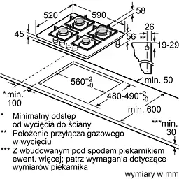 Газова варильна поверхня Siemens EN6B6PB90 [143255] - мініатюра 6