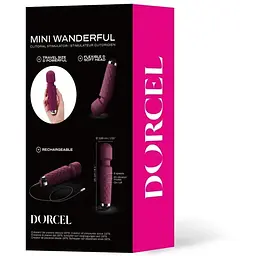 Мінівібромасажер Dorcel Wand Mini Wanderful Plum - мініатюра 6