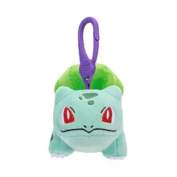 Мягкая игрушка Jazwares на клипсе Pokemon – Бульбазавр W11 - миниатюра 2