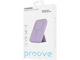 Зовнішній акумулятор (павербанк) Proove Hyperion 10000mAh 20W Purple (PBHP15020009) - мініатюра 3