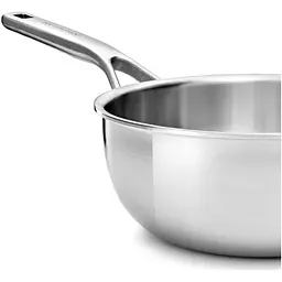 Ківш KitchenAid Multi-Ply Stainless Steel кухарський 22 см 3.1 л (CC006024-001) - мініатюра 5