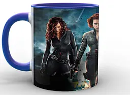 Кружка GeekLand Чорна вдова Black Widow Чорна Вдова три образи BW.02.008 - мініатюра 6