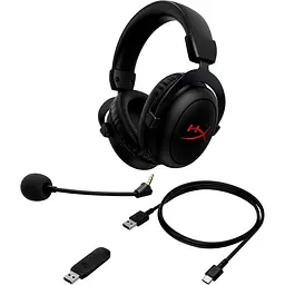 Ігрові навушники HyperX Cloud II Core Wireless Black (6Y2G8AA) [97199] - мініатюра 5