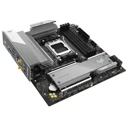 Материнська плата AM5 Sapphire NITRO+ B850M WIFI, B850, 4xDDR5, Int.Video (CPU), 4xSATA3, 2xM.2, 1xPCI-E 5.0 x16, 1xPCI-E 4.0 x16, ALC897, RTL8125BG, WiFi 6, Bluetooth 5.3, 6xUSB 3.2 / 6xUSB 2.0, HDMI/DP, MicroATX (52123-01-40G) - мініатюра 5
