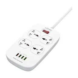 Мережевий фільтр живлення LDNIO SC4407Q 4роз. 4USB 2м (SC4407Q)