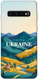 TPU чохол Demsky Ukraine home для Samsung Galaxy S10