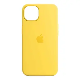 Силиконовый противоударный чехол-накладка для Apple iPhone 13 mini, панель с защитой всего корпуса, софт-тач, lemon zest, ArmorStandart (ARM62140)