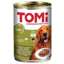 Вологе корм TOMi lamb томі з ягням у консервах 400 г