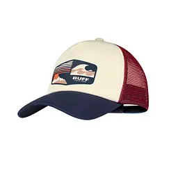 Кепка Buff TRUCKER CAP jari multi L/XL Синій-Білий